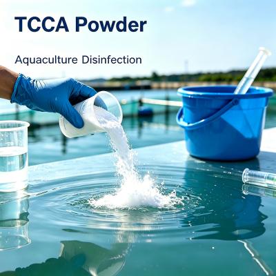 High Purity 90% Chlorine TCCA Powder For Aquatic Wastewater Treatment